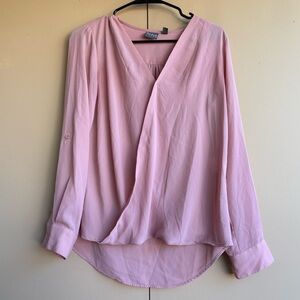 Soho women’s pink sheer top